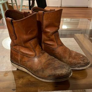 Red Wing Pecos slip on boots 9866 WIDE SIZE 10E RARE